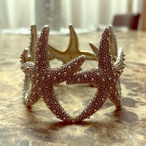 Silver Starfish Bracelet